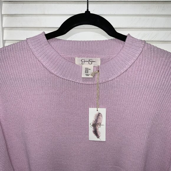 Jessica Simpson Light Pink Crewneck Sweater - Picture 3 of 3